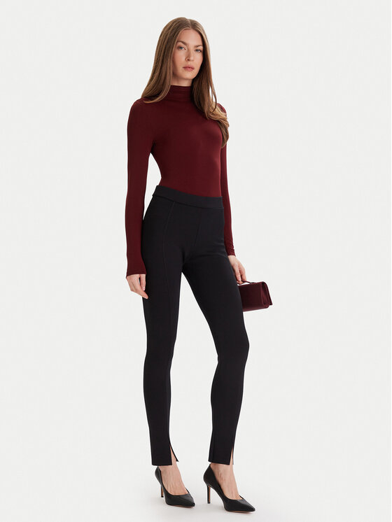 Wolford Wolford Body Shaping 77122 Bordowy Slim Fit