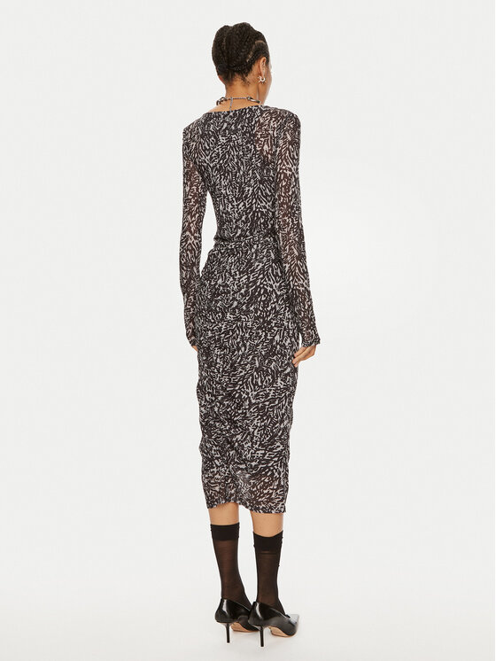 Patrizia Pepe Patrizia Pepe Kokteilikleit 8A1344 J221 YA19 Must Regular Fit