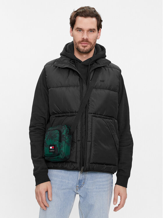 Tommy Jeans Tommy Jeans Мъжка чантичка Tjm Boyhood Print Reporter AM0AM12266 Зелен