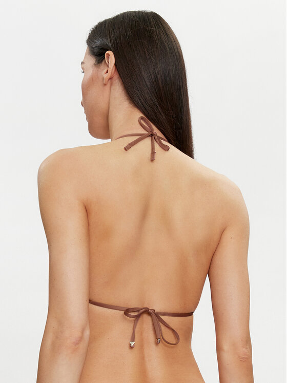 Guess Guess Góra od bikini E4GJ07 KC5Z0 Brązowy
