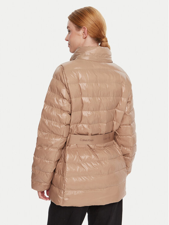 Calvin Klein Calvin Klein Зимова куртка LV044D542G Бежевий Regular Fit