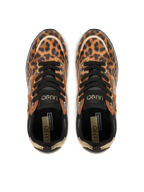 Liu Jo Liu Jo Sneakersy Maxi Wonder 01 BF5009 EX332 Hnědá