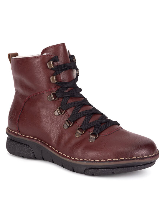 Rieker Rieker Škornji 73356-35 Bordo rdeča