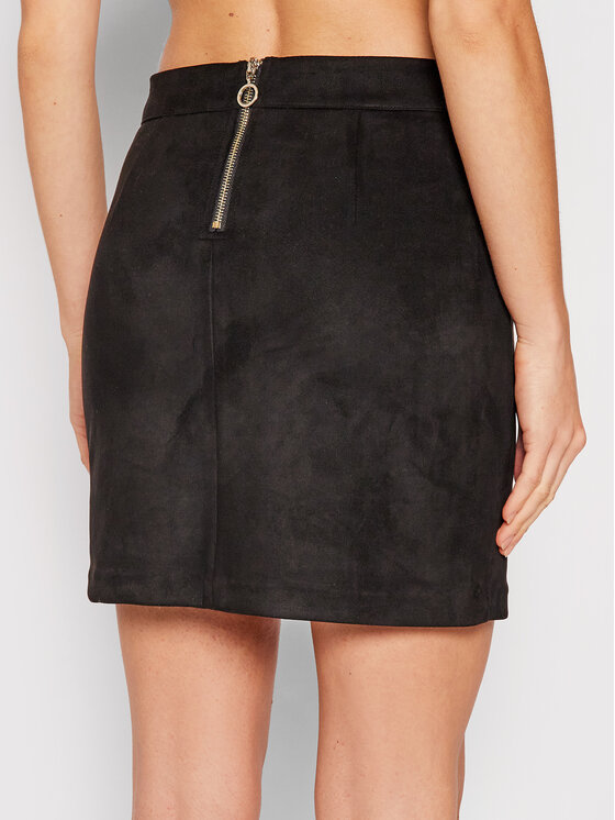 Vero Moda Vero Moda Mini suknja Donnadina 10210430 Crna Regular Fit