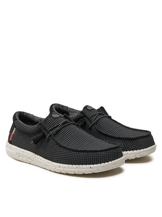 Hey Dude Hey Dude Mokasinai Wally Sport Mesh 40403-066 Juoda