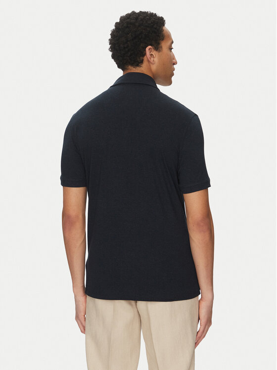 Marciano Guess Marciano Guess Тениска с яка и копчета 5GHP01 6315A Тъмносин Regular Fit