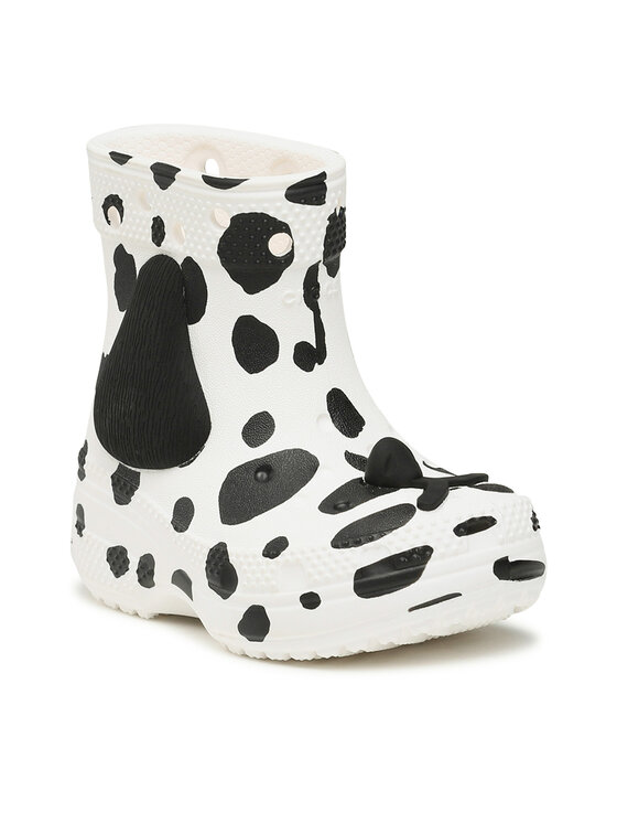 Crocs Crocs Gumene čizme Crocs Classic I Am Dalmatian Boot T 209079 Bijela