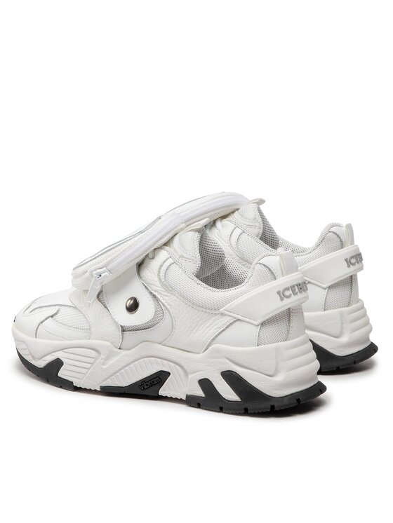 Iceberg Iceberg Sneakersy Comb 124 ID1944 Biela