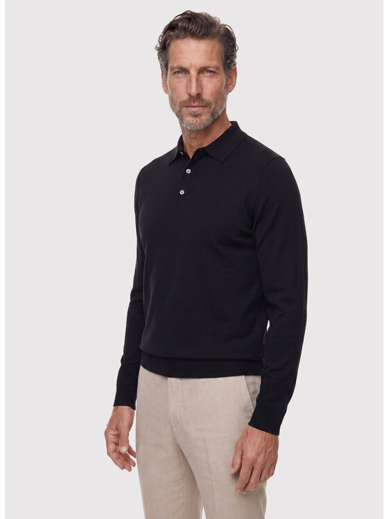 Pako Lorente Pako Lorente Sweter P26WF-2X-007 Czarny Classic Fit