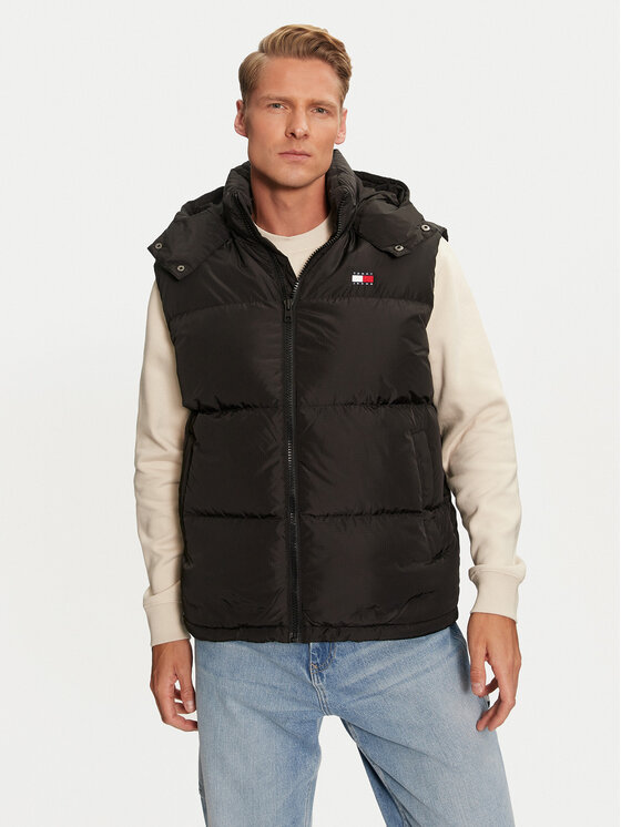 Tommy Jeans Tommy Jeans Liemenė Alaska DM0DM19538 Juoda Regular Fit