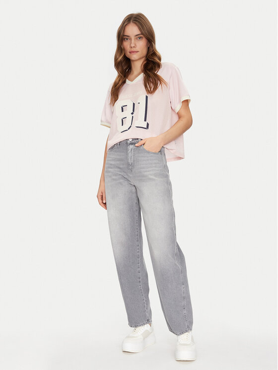 Guess Jeans Guess Jeans T-Shirt W5GI59 KCTE2 Beżowy Regular Fit
