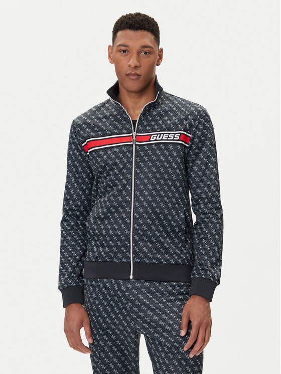 Guess Guess Bluză Z2BQ06 K7122 Bleumarin Regular Fit