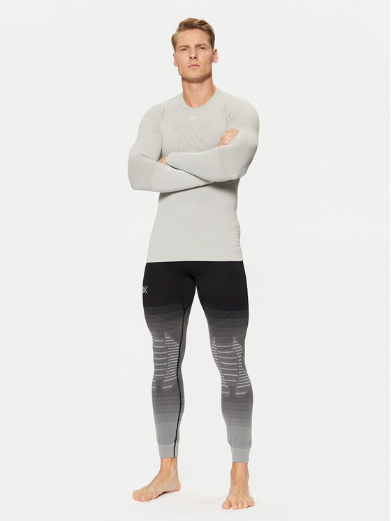 X-Bionic X-Bionic Termalno donje rublje Energy Accumulator 4.0 Shirt Lg Sl EA-WT06W19M Siva Slim Fit