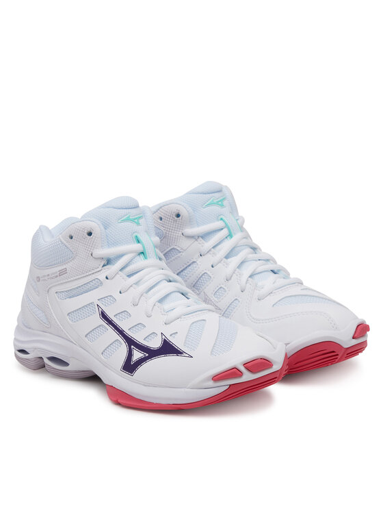 Mizuno Mizuno Взуття у спортзал Wave Voltage 2 Mid V1GC2465 Білий