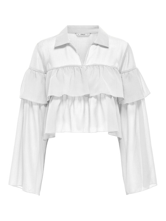 ONLY ONLY Блузка Suzzi 15360661 Білий Regular Fit