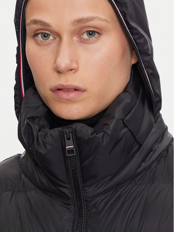 Tommy Hilfiger Tommy Hilfiger Μπουφάν πουπουλένιο WW0WW43553 Μαύρο Regular Fit
