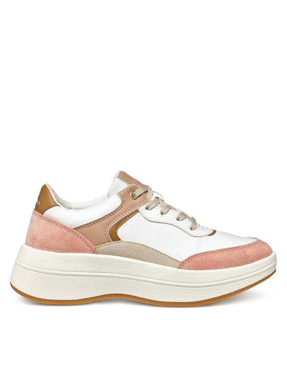Geox Geox Sneakersy D Spherica Ecub-3 D46WTB 05422 C1Z5Q Biały