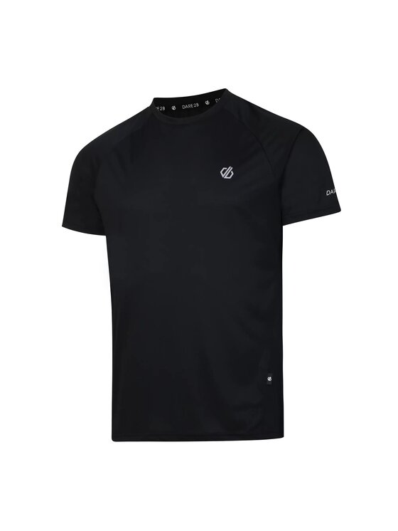 Dare2B Dare2B T-Shirt Accelerate Czarny Short Fit