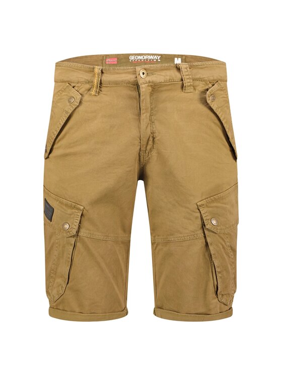 Geographical Norway Geographical Norway Bermudy SX1427H/GNO-Kaki Khaki Regular Fit