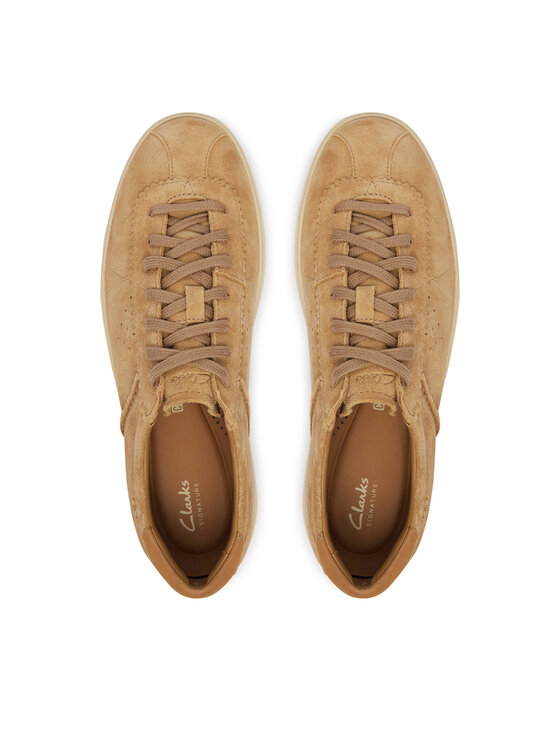 Clarks Clarks Sneakersy Lockford Lace 26186194 Béžová