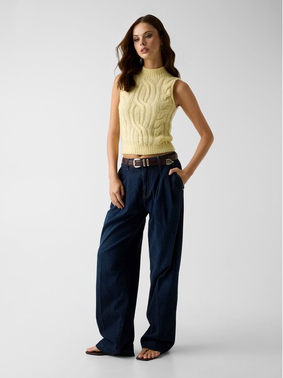 Guess Guess Svetr 181977 Žlutá Classic Fit