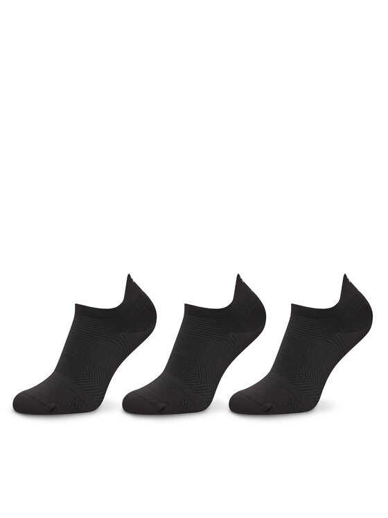 Under Armour Under Armour Комплект 3 чифта къси чорапи унисекс UA ArmourDry® Run 1386237 Черен