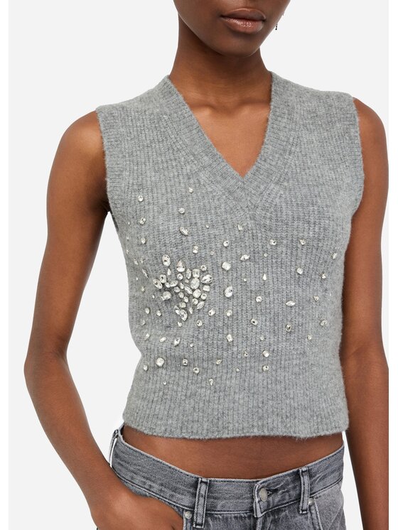 Liu Jo Liu Jo Maglione CF5148MA74Q02056 Grigio Regular Fit