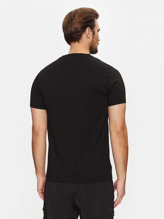 KARL LAGERFELD KARL LAGERFELD Tricou 755089 551225 Negru Regular Fit