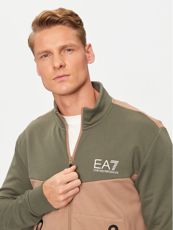 EA7 Emporio Armani EA7 Emporio Armani Jogginganzug 6DPV60 PJVTZ 1745 Beige Regular Fit