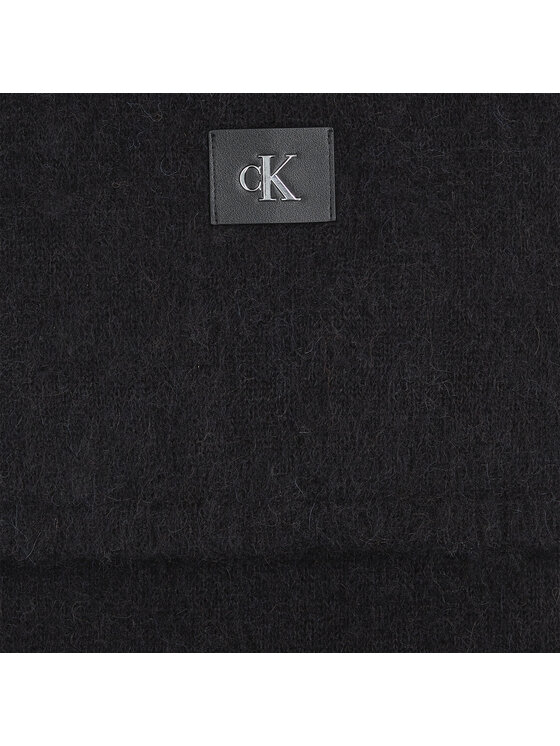 Calvin Klein Jeans Calvin Klein Jeans Κασκόλ Minimal Monogram Textured Scarf K60K611264 Μαύρο