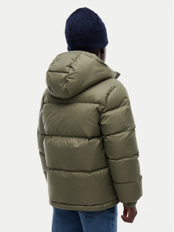 Tommy Hilfiger Tommy Hilfiger Μπουφάν πουπουλένιο Essential KB0KB10091 Σκούρο πράσινο Regular Fit