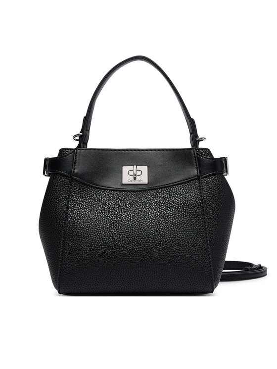 Calvin Klein Calvin Klein Дамска чанта Mix Media Crossbody LV04F3885G Черен
