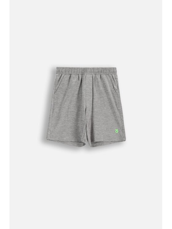 Lemon Explore Lemon Explore Szorty materiałowe WL6120502ACB-019 Szary Regular Fit