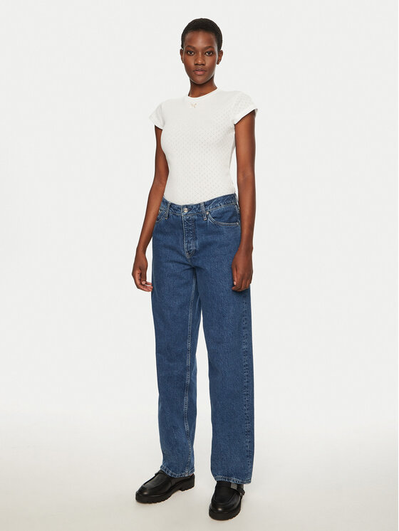 Herskind Herskind Póló Ludo 5435178 Fehér Regular Fit