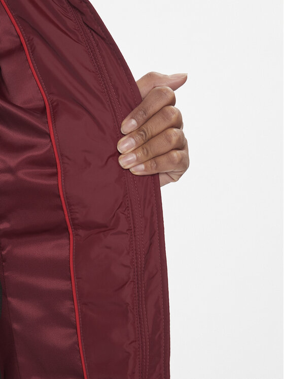 Tommy Jeans Tommy Jeans Vatovaná bunda Essential DW0DW09060 Bordová Slim Fit