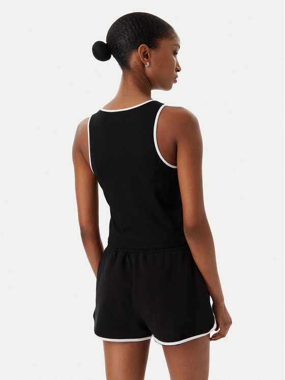 Karl Lagerfeld Jeans Karl Lagerfeld Jeans Τοπ B2W17087 Μαύρο Slim Fit