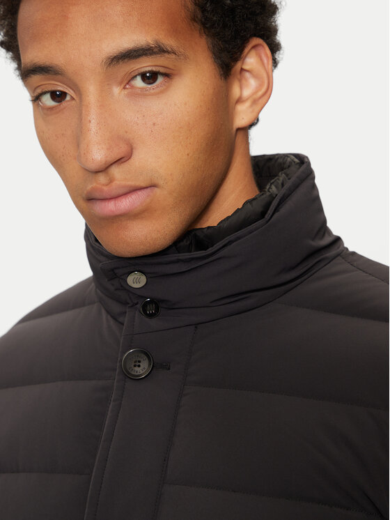 Hetregó Hetregó Daunenjacke Urban 8N431 Schwarz Regular Fit