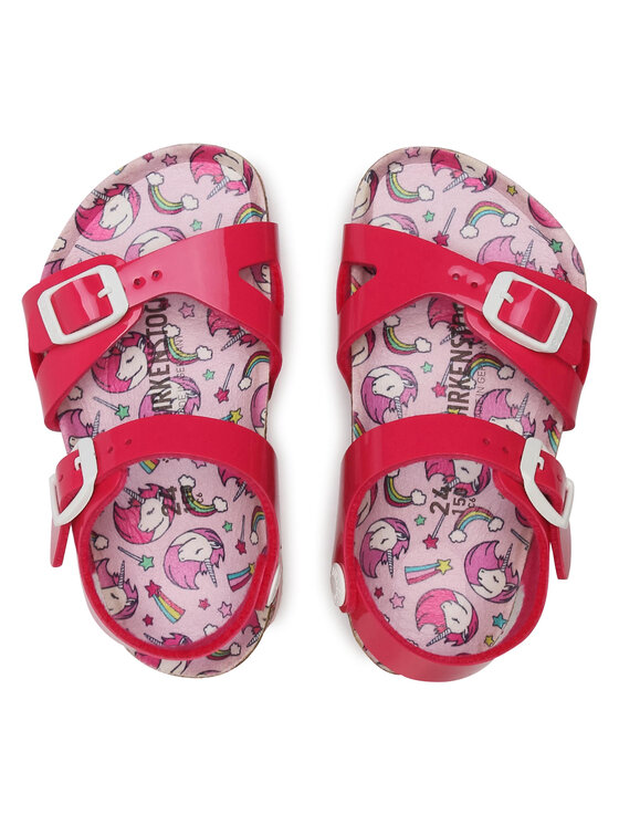 Birkenstock Birkenstock Sandały Rio Kids 1018829 Różowy