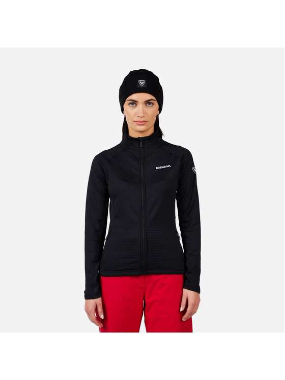 Rossignol Rossignol Polar W Blackside Mix Fz Fleece Czarny Regular Fit