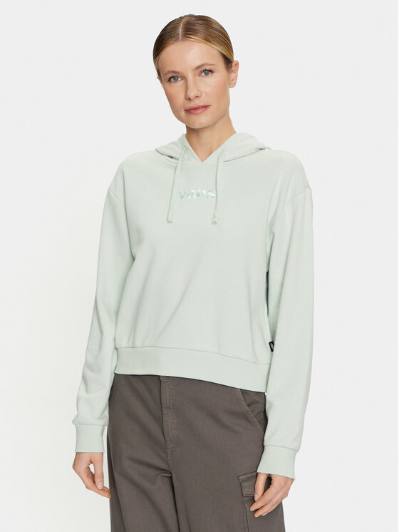 Női Pulóver Vans, Méret: M, Zöld, W Essential Ft Rlx Po VN000JF6