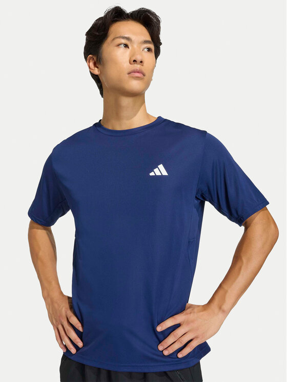 adidas adidas Тениска от техническо трико Workout Essentials Base KD5457 Тъмносин Regular Fit