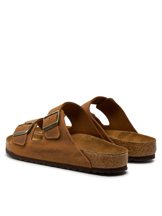 Birkenstock Birkenstock Nazouváky Arizona Leoi 1028272 Hnědá