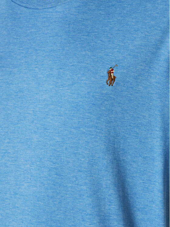 Polo Ralph Lauren Polo Ralph Lauren Majica 710740727 Svetlo modra Slim Fit