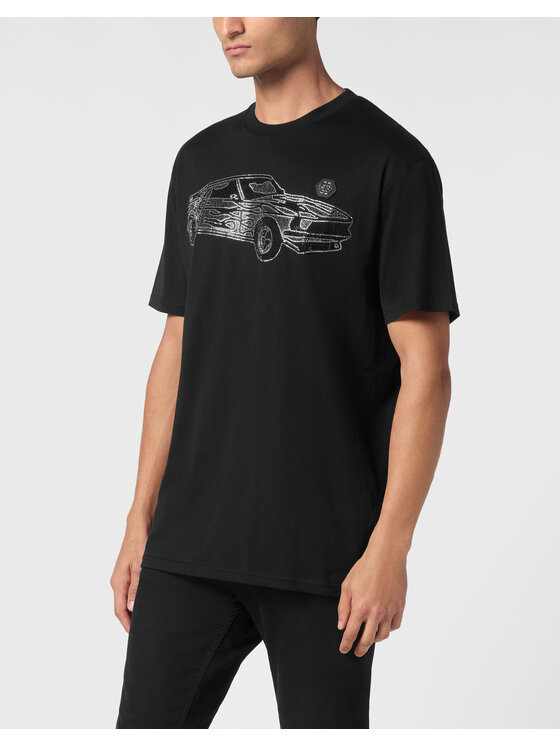 PHILIPP PLEIN PHILIPP PLEIN T-Shirt 22143 Černá Regular Fit