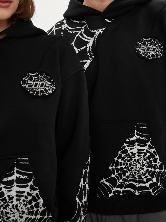 2005 2005 Pulóver Venom Fekete Oversize