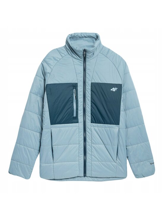 4F 4F Kurtka przejściowa TDJAM053 Niebieski Comfortable Fit