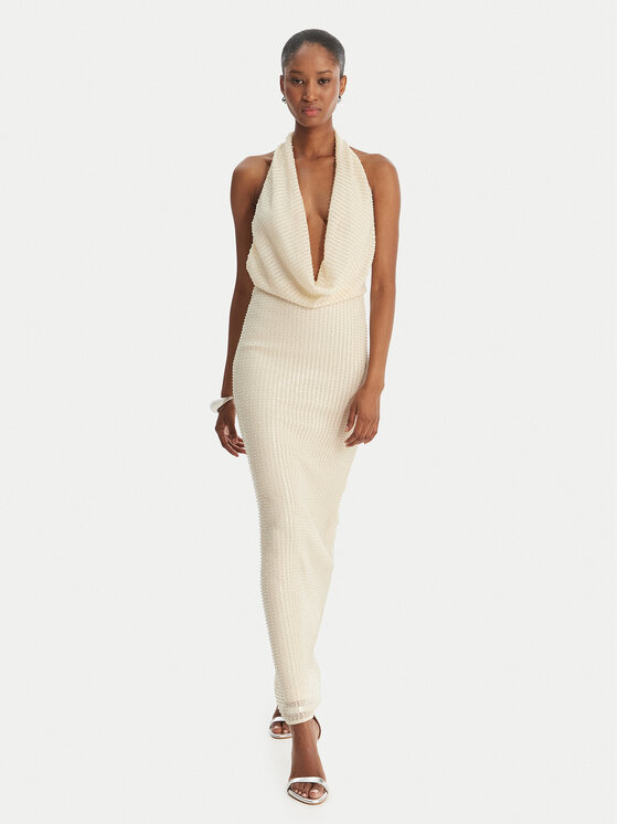 Bardot Bardot Vakarkleita Nola 59814DB2 Bēšs Slim Fit