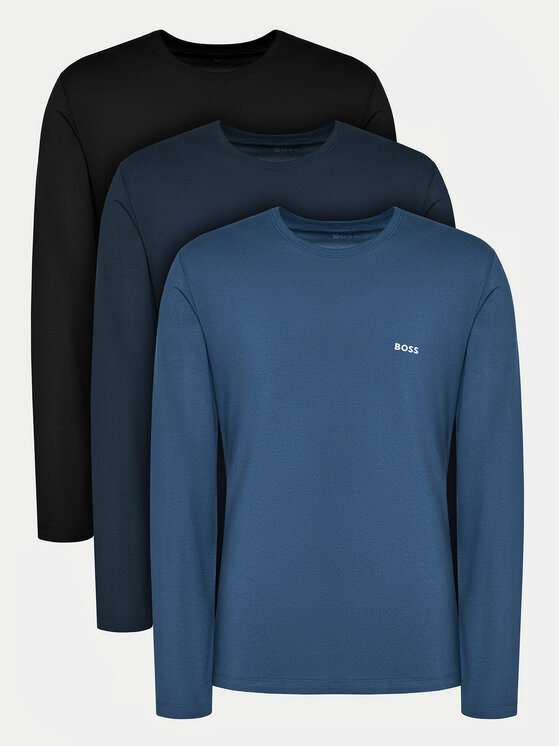 Komplet 3 longsleeve BOSS