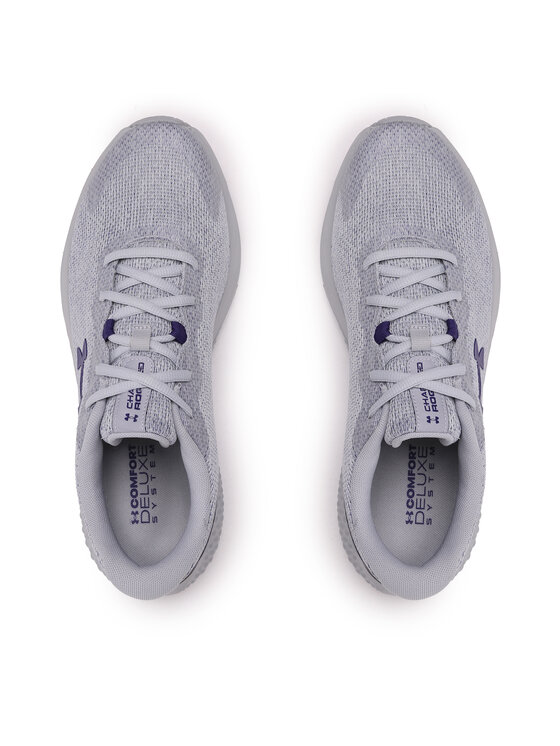 Under Armour Under Armour Buty do biegania Ua Charged Rogue 3 Knit 3026140-103 Szary