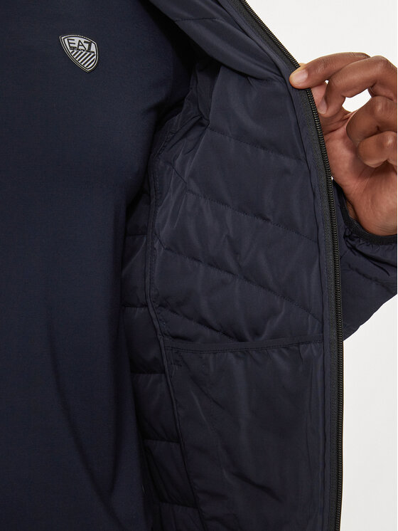 EA7 Emporio Armani EA7 Emporio Armani Kurtka puchowa 8NPB14 PNE1Z 1562 Granatowy Regular Fit